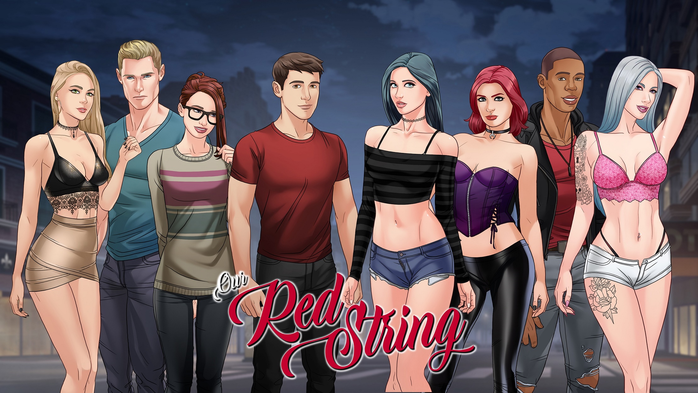 Download game - Our Red String by Creator EvaKiss.
