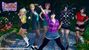 Yuri University Chekkin Games