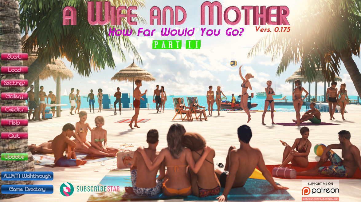 Download Adult Porn Game - A Wife And Mother by Developer Lust & Passion is creating Adult Games.