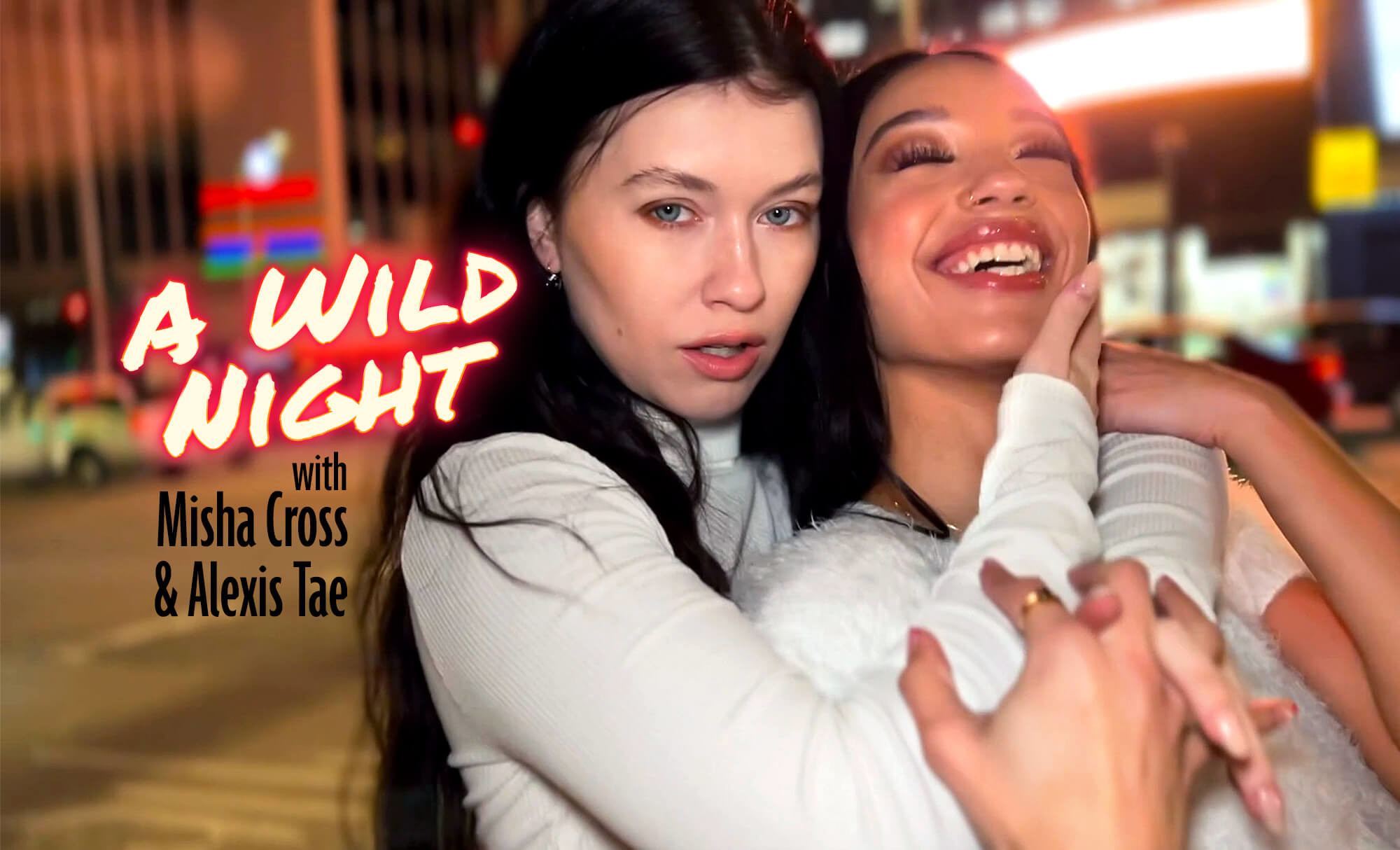Download A Wild Night with Misha Cross & Alexis Tae by LifeSelector.
