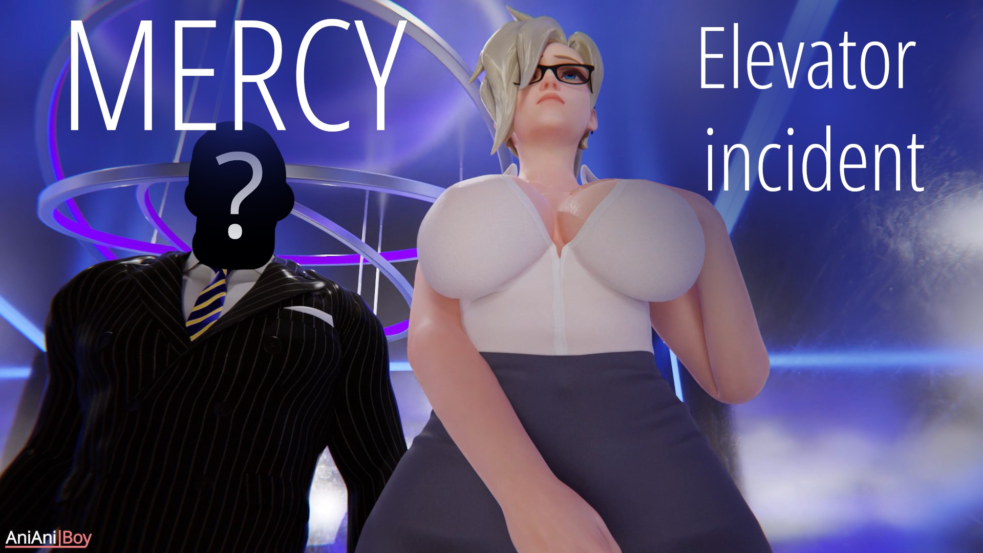 DOWNLOAD - Mercy: elevator incident (Patreon) by AniAniBoy.