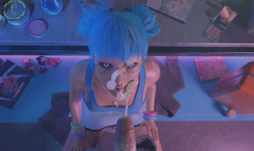 CyberPunk – BlueMoon BJ – Full animation (4K) [ToughCookie]