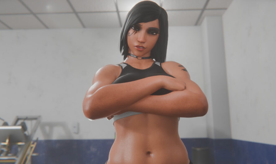 Pharah Training Naked Ver. (2K) [Waifu Enjoyer]