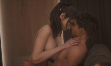 EVE - Couch Ride + Tifa Resort Blowjob 4K [JuicyNeko]