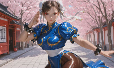 Chun Li Blossoms and Sunlight ~ 13 Mins + VR Video [Neural Desires]