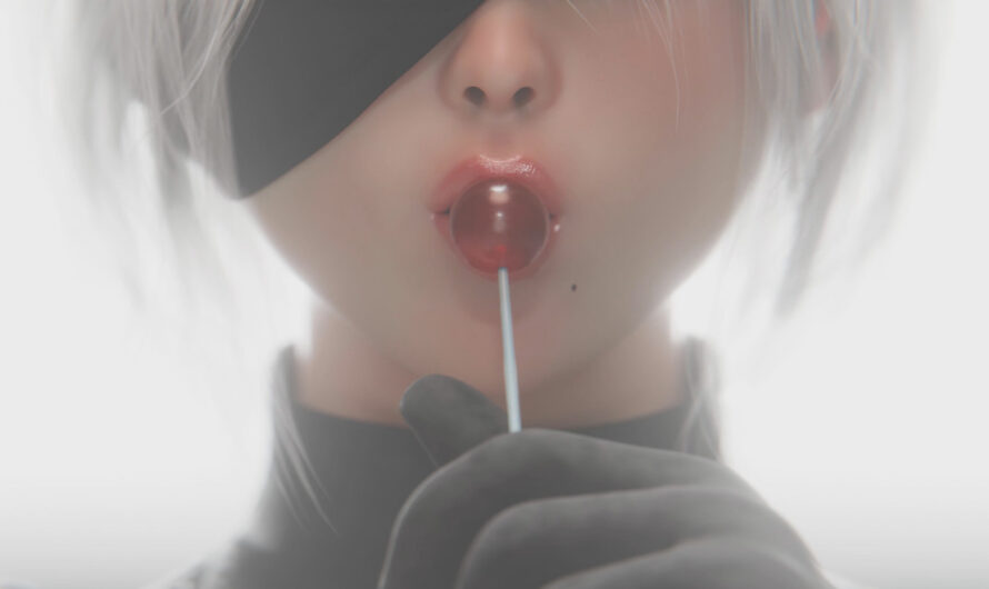 2B Wants to Trade Her Lollipop 4K [Visualoos]