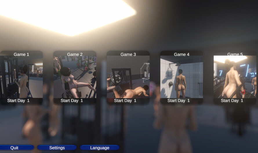 Hot Girls Gym – Nudist Gym Manager [Final] [NX-Fusion Games]