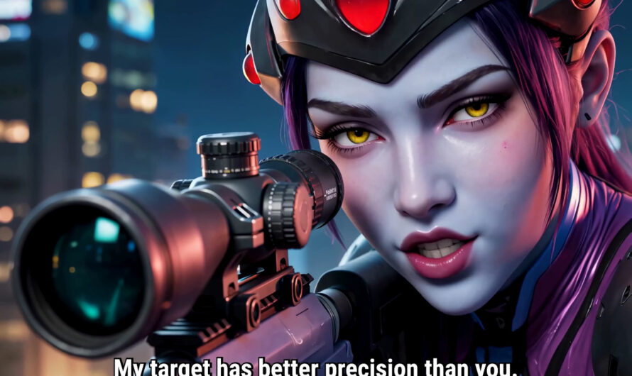 Widowmaker’s Rooftop Emergency [AiPorn]