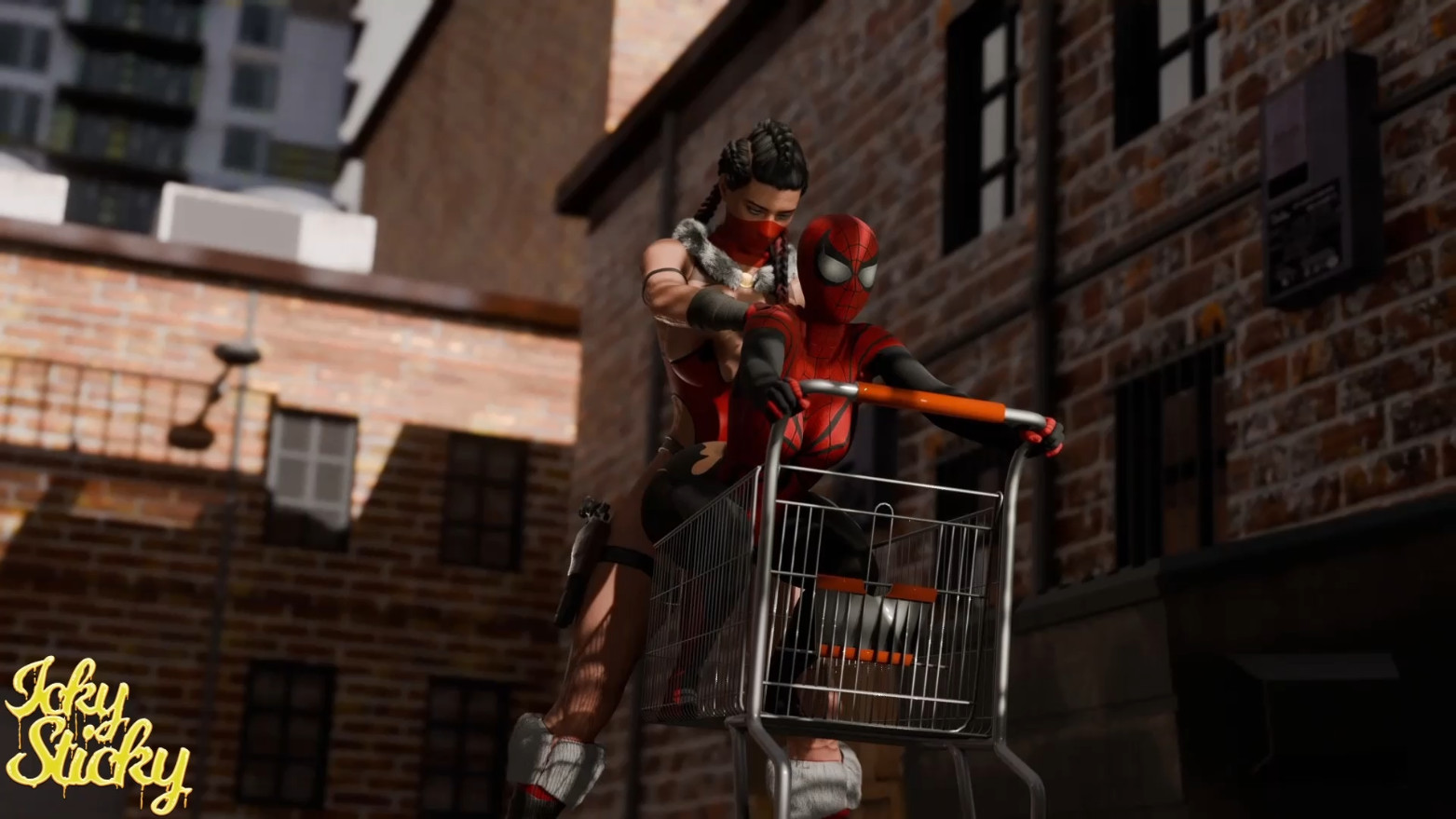 Villain x Spidey Doggystyle Cart is