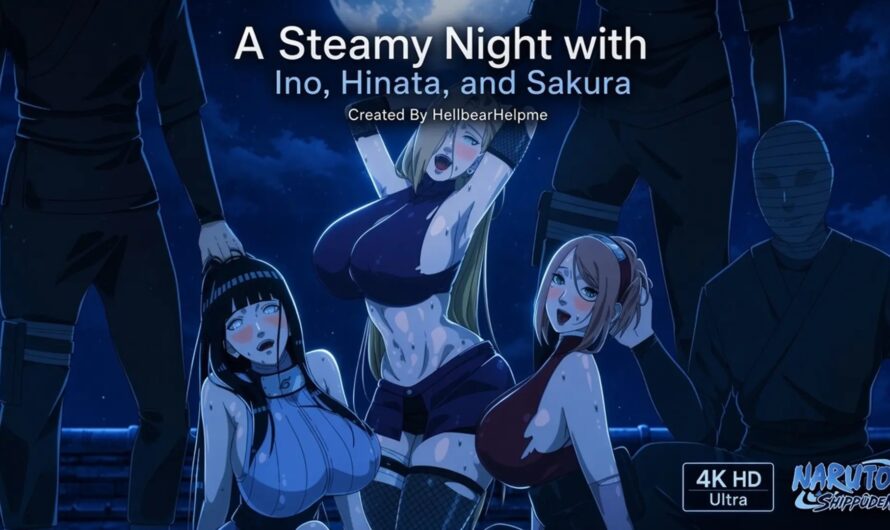 A Steamy Night with Ino, Hinata, and Sakura [HellbearHelpme]
